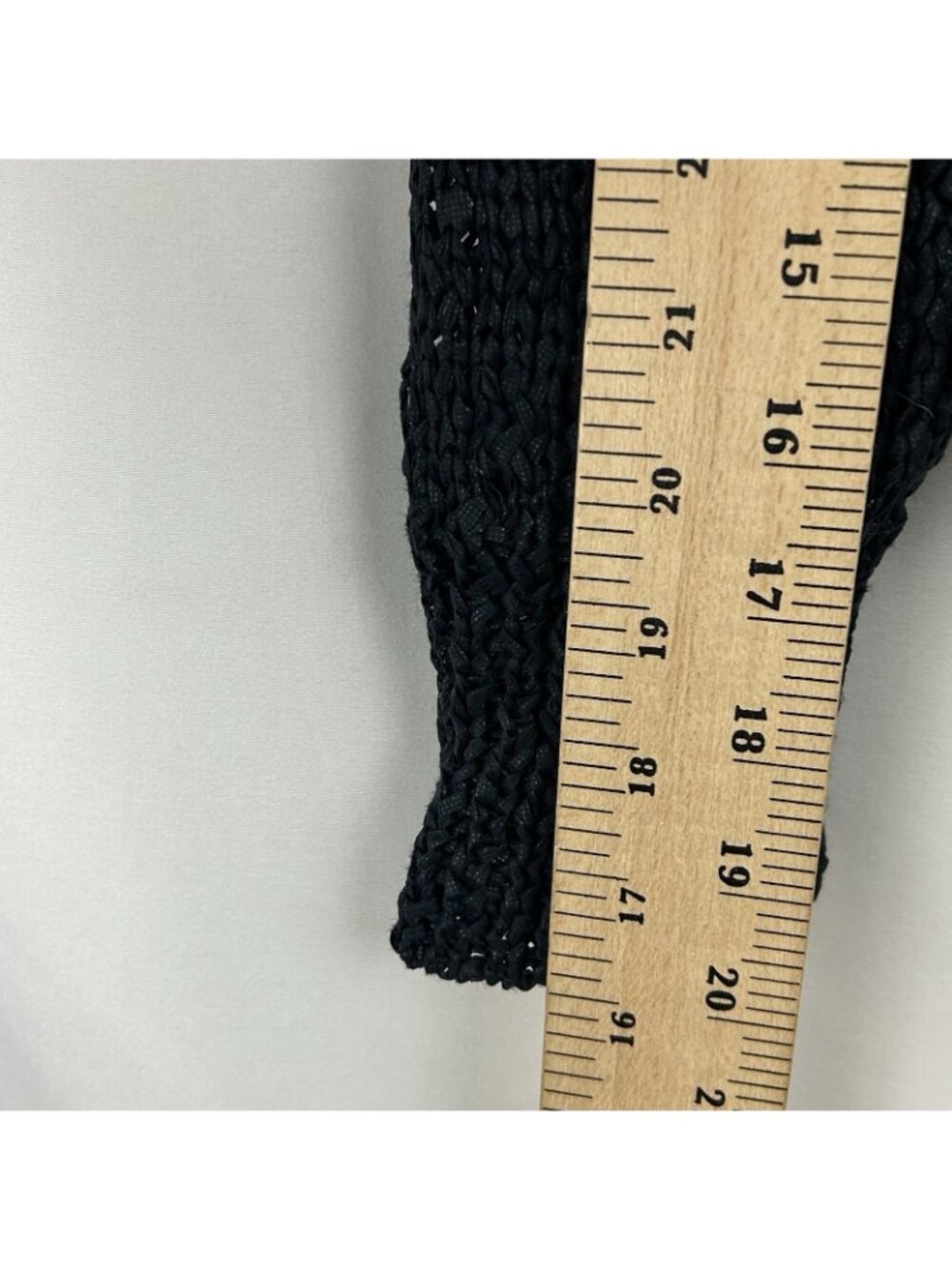 Rodebjer Knotted Open-Knit Sweater Womens XS V-neck Side-Tie Detail Long Sleeve - Picture 5 of 16
